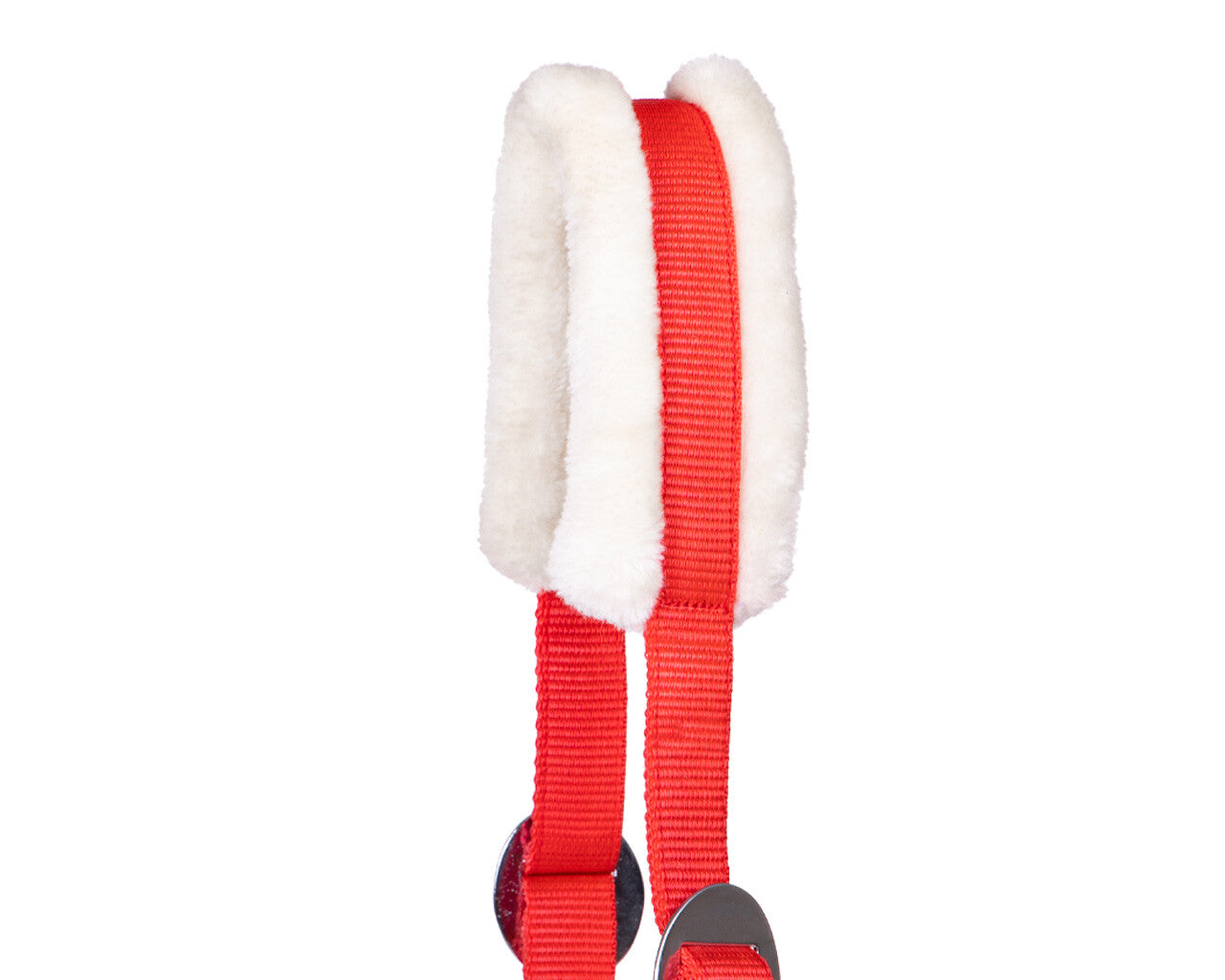 QHP Grime med teddy til trækhest bryggerhest str. XXFULL rød grime til stor hest