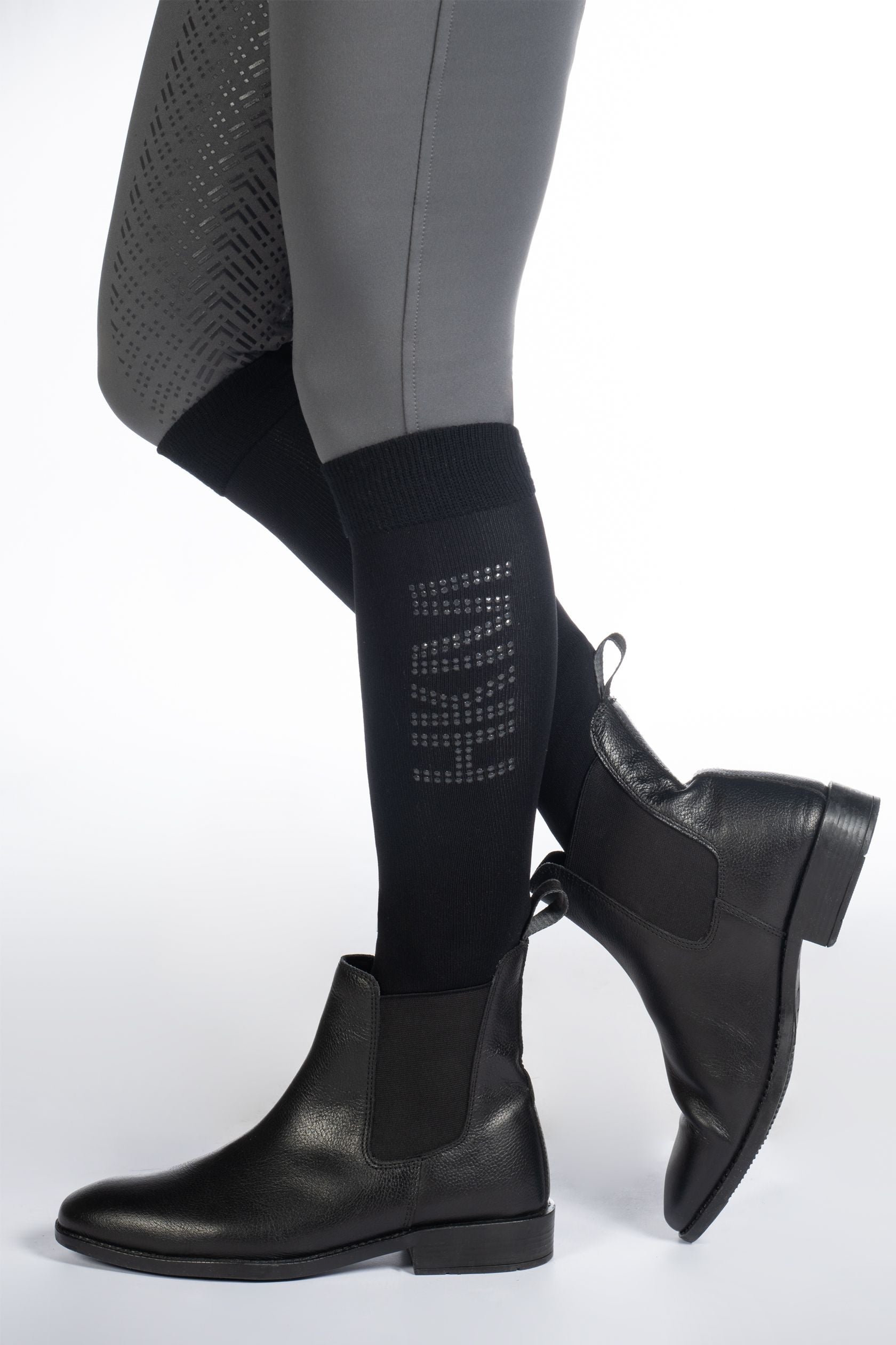 HKM Ridestrømper Silicone str. 30-34