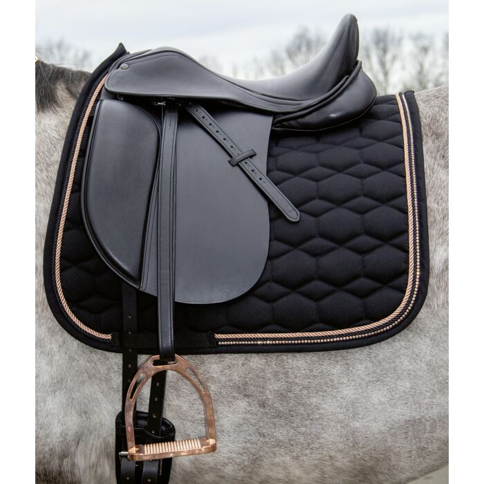HKM Sadelunderlag -Rosegold Glamour Style
