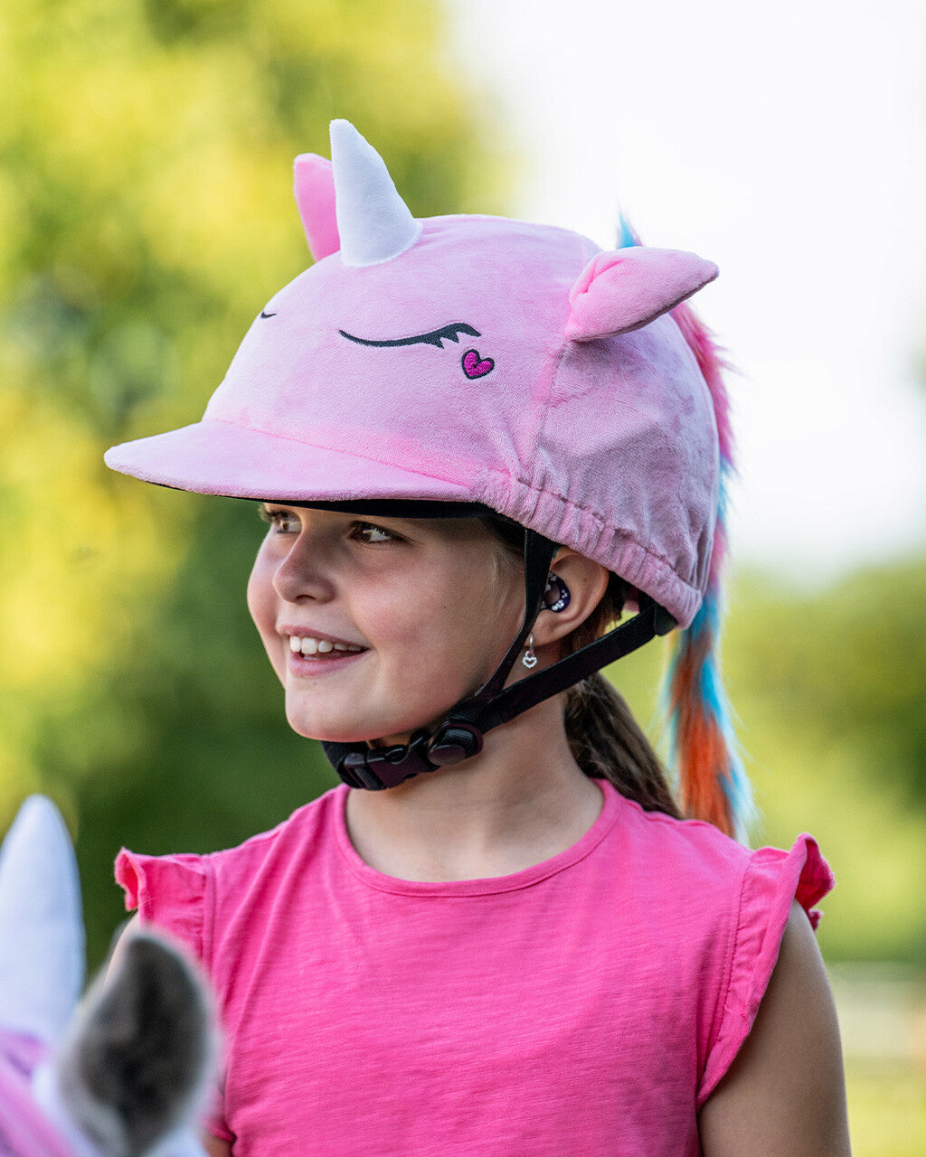 QHP Helmet Cover Unicorn