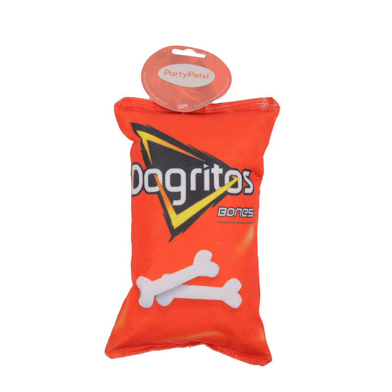Party Pets Potato Chips-Sjovt hundelegetøj