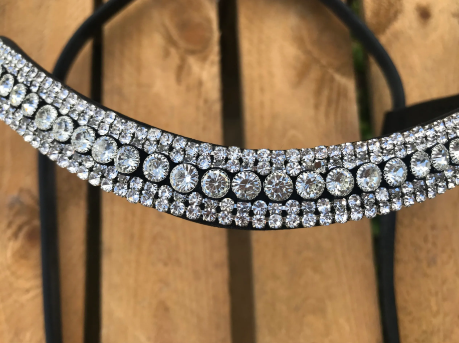 Islænder Trense Blika med Hvide sten