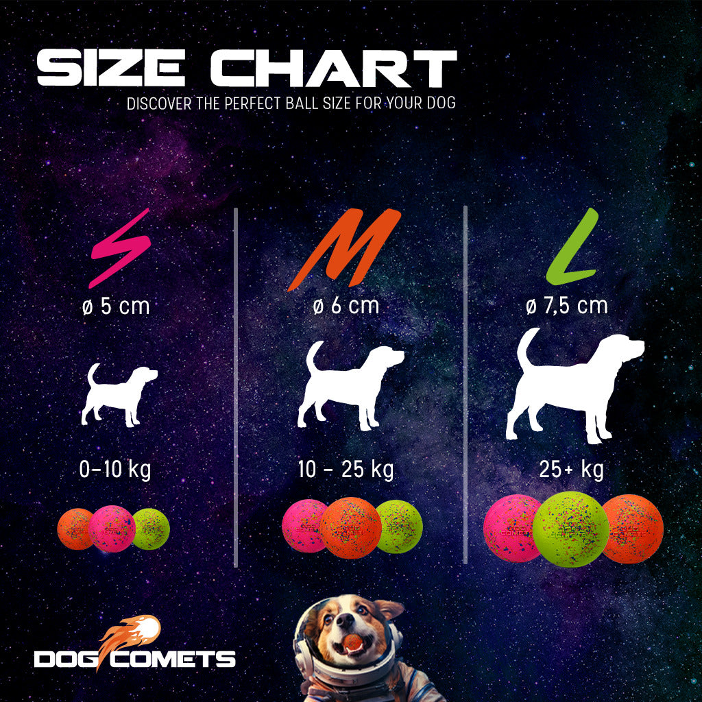 Dog Comets Ball Stardust