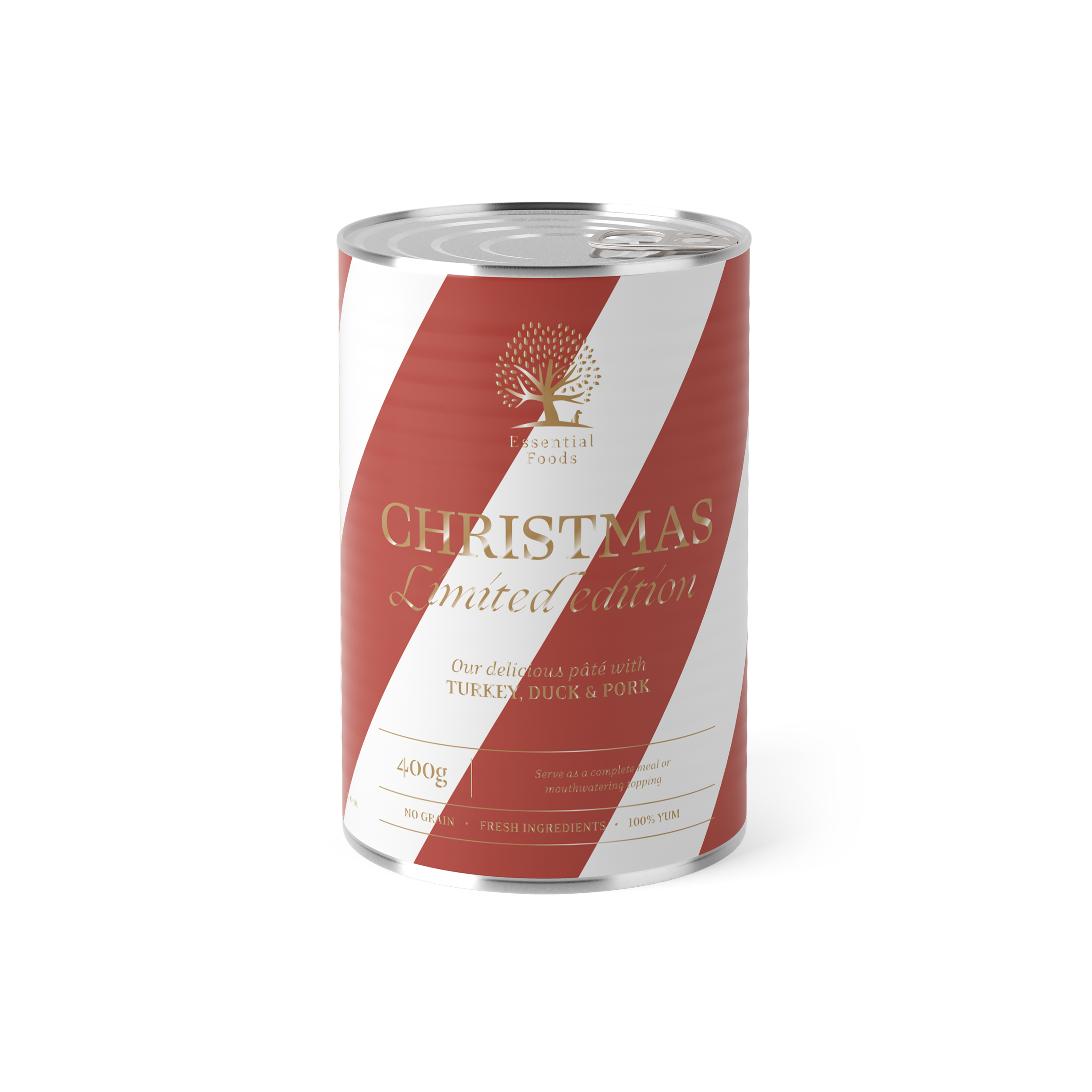 ESSENTIAL FOODS Christmas Dog Pâté Limited Edition 400 g
