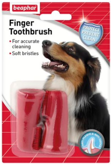 Beaphar Fingertandbørste – 2 stk.