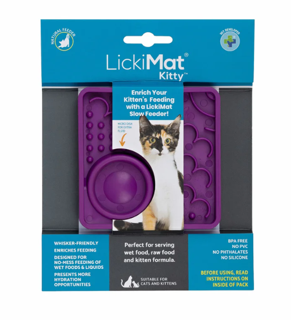 LickiMat® Kitty™ – slow feeder