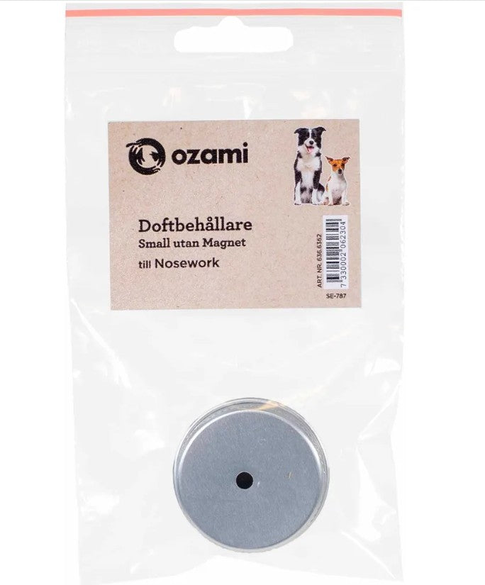 Ozami Nosework Duftbeholder i Aluminium – Uden Magnet
