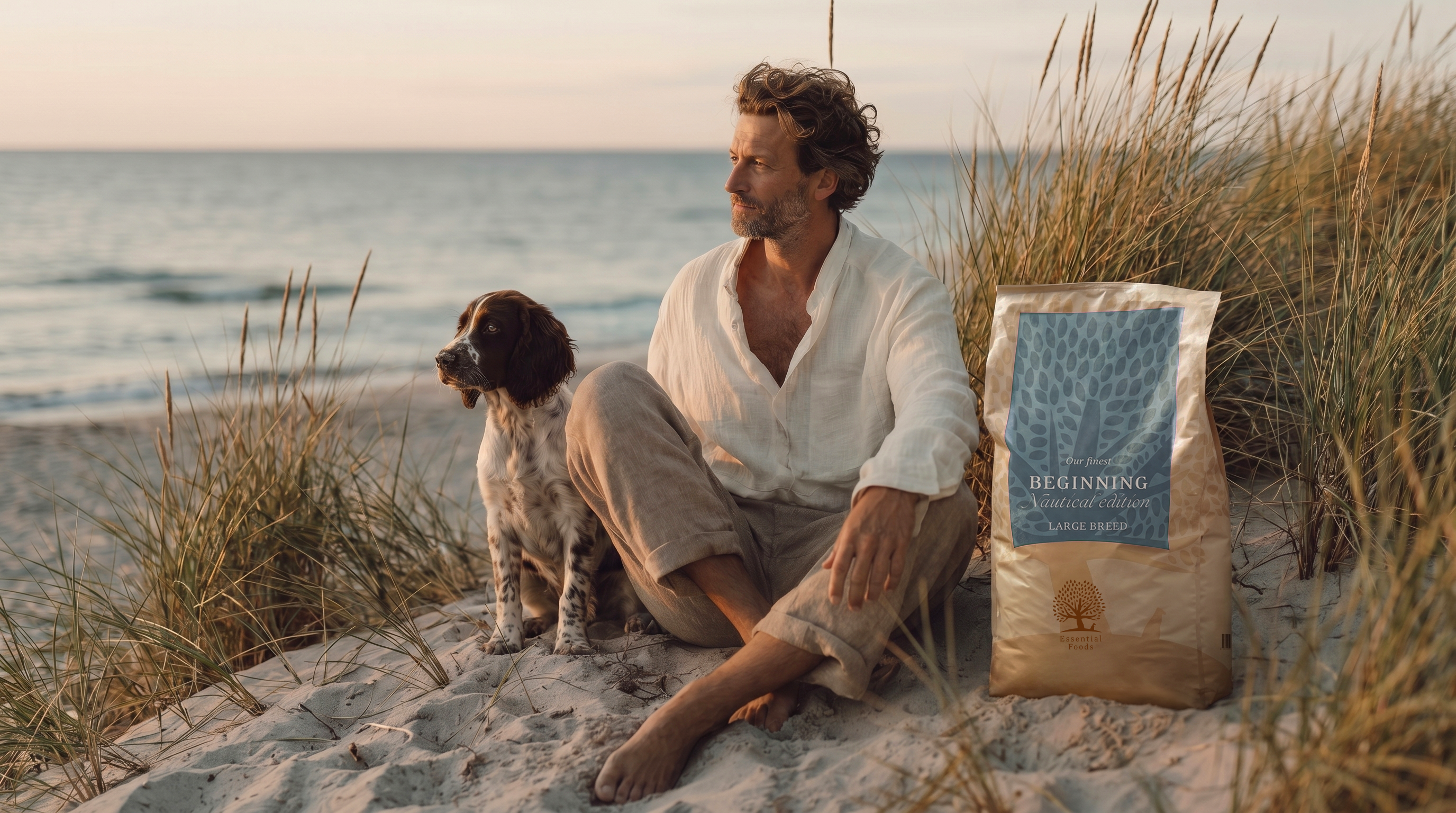 ESSENTIAL FOODS BEGINNING LARGE BREED NAUTICAL EDITION