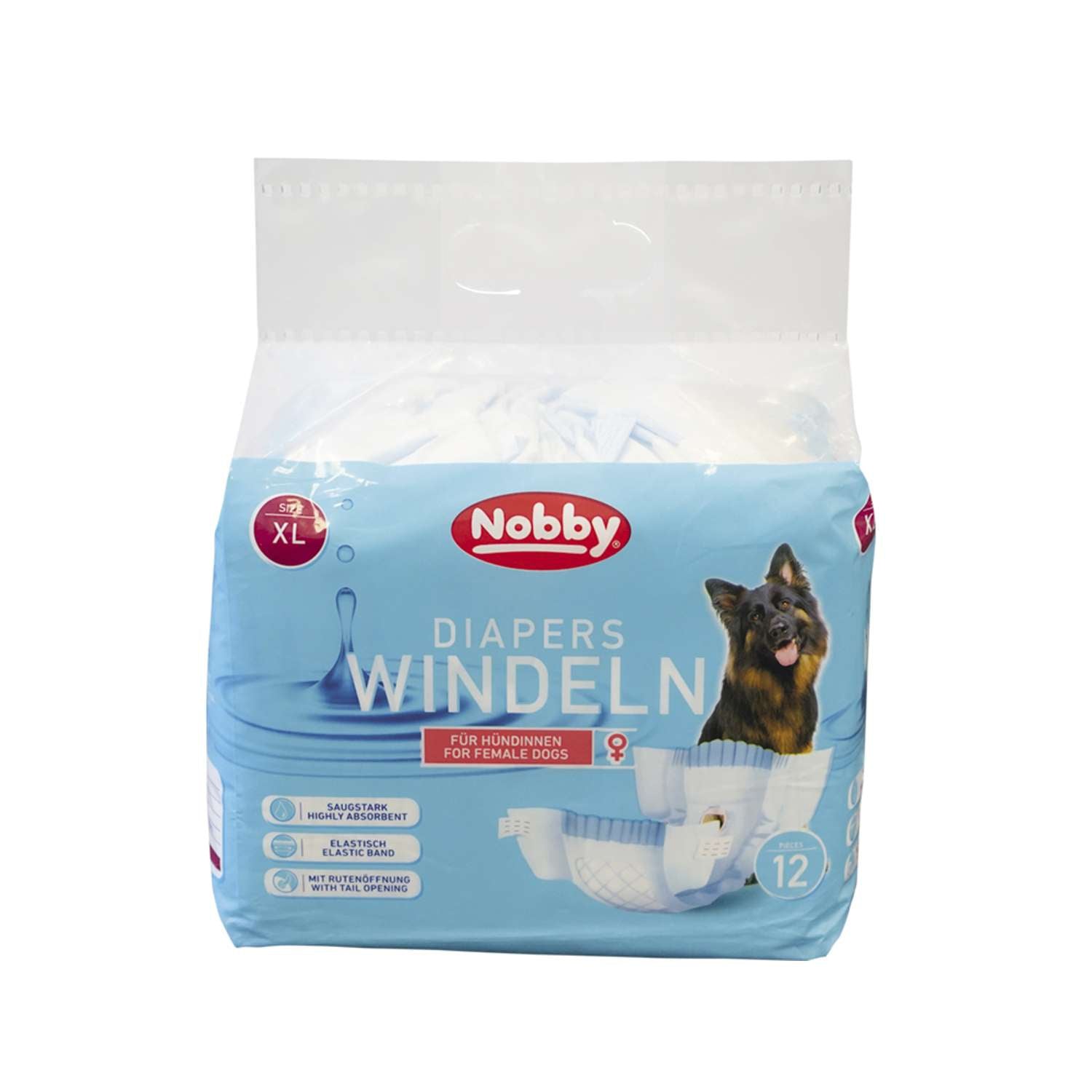 Nobby Engangsbleer til Hunhund – 12 stk.