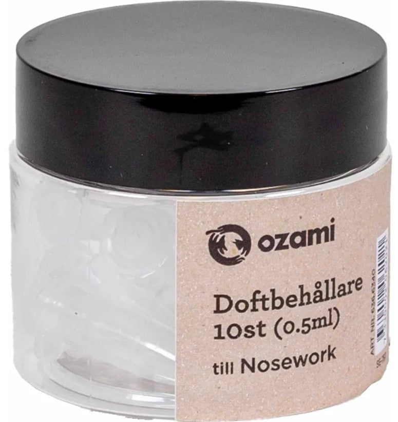 Ozami Nosework Duftbeholdere 10 stk. (0,5 ml)