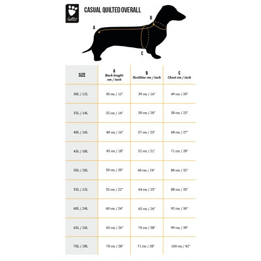 Hurtta Quilted overall