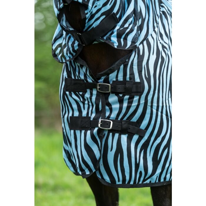 HKM Insektdækken med Hals Zebra Aqua
