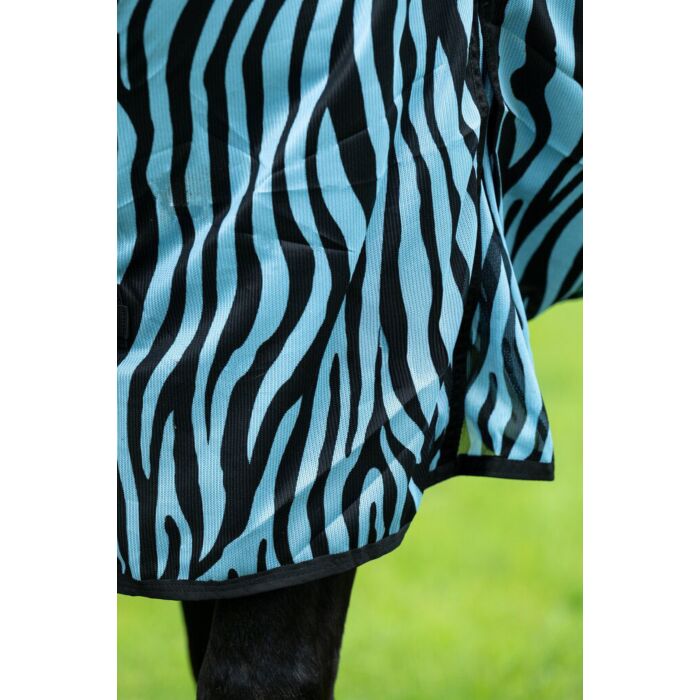 HKM Insektdækken med Hals Zebra Aqua