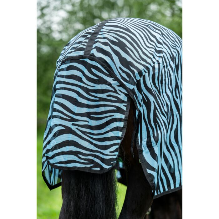 HKM Insektdækken med Hals Zebra Aqua
