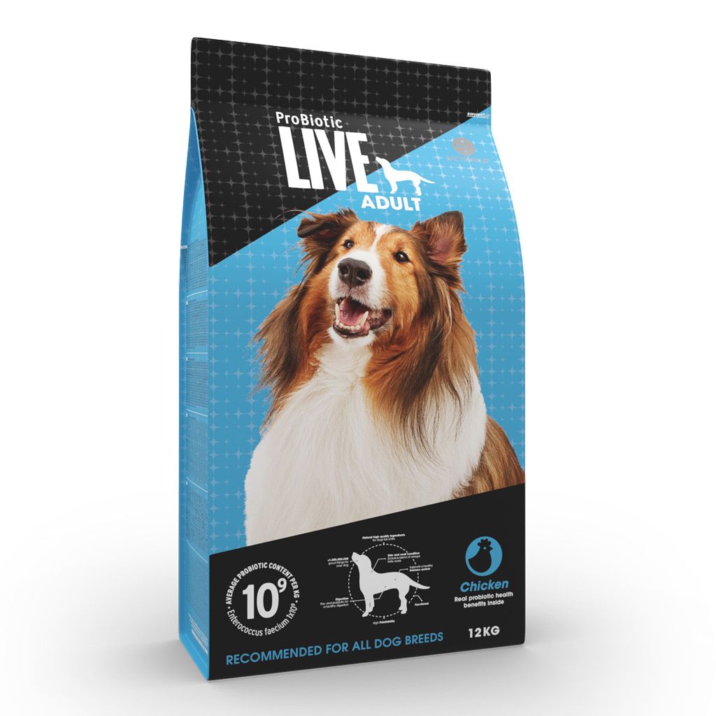 ProBiotic LIVE Adult Kylling og ris 12 kg