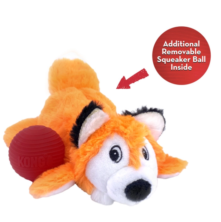 Kong Cozie Pocketz Fox