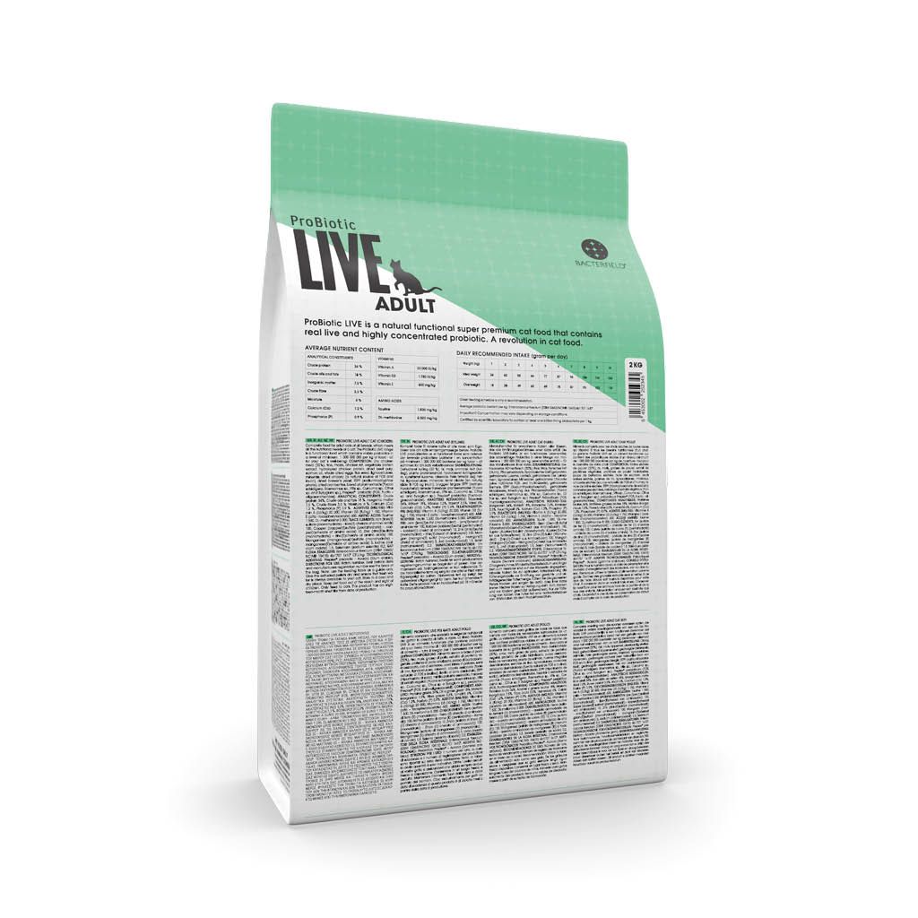 LIVE CAT Adult Kylling 2 kg