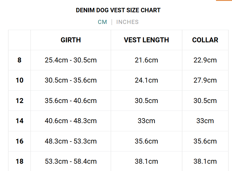 Pethaus Denim Hundevest "Girl gang"