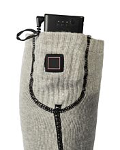 HKM Keep Warm Varmestrømper med Powerbank str. 39-42