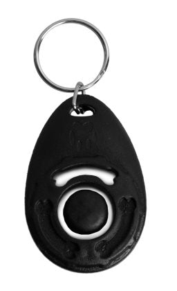 Klikker med nøglering.