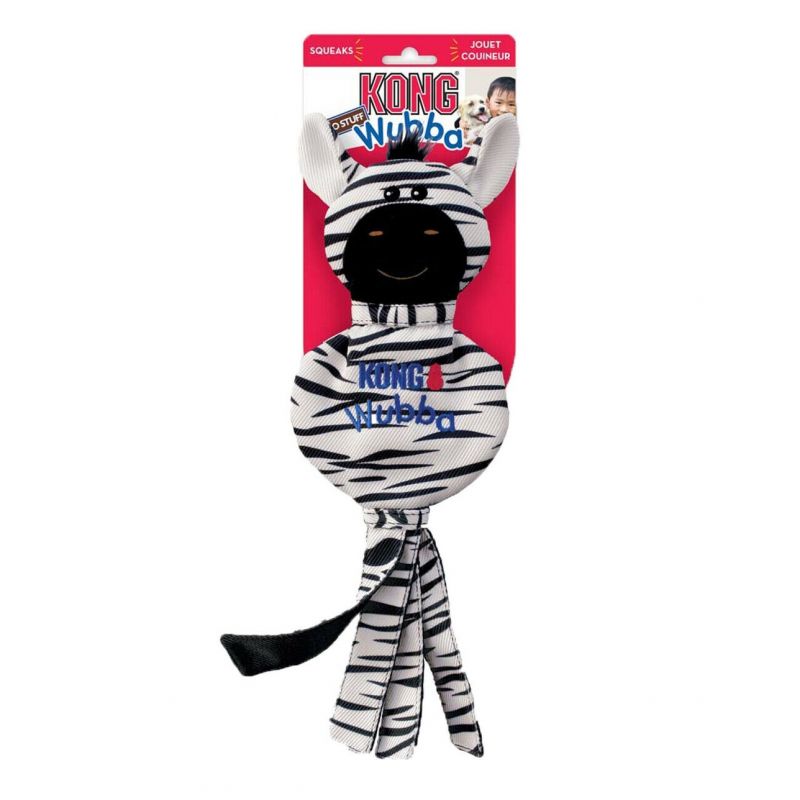 Kong Wubba zebra Str L
