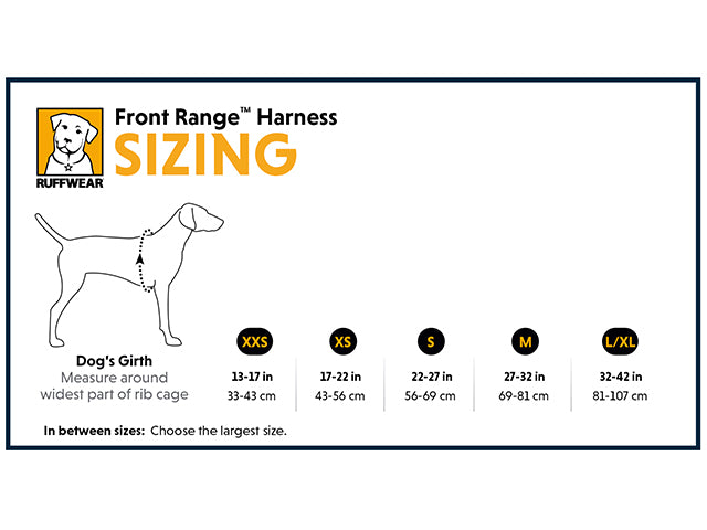 Ruffwear front range sele