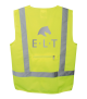 Refleksvest med dekorativt hestehoved
