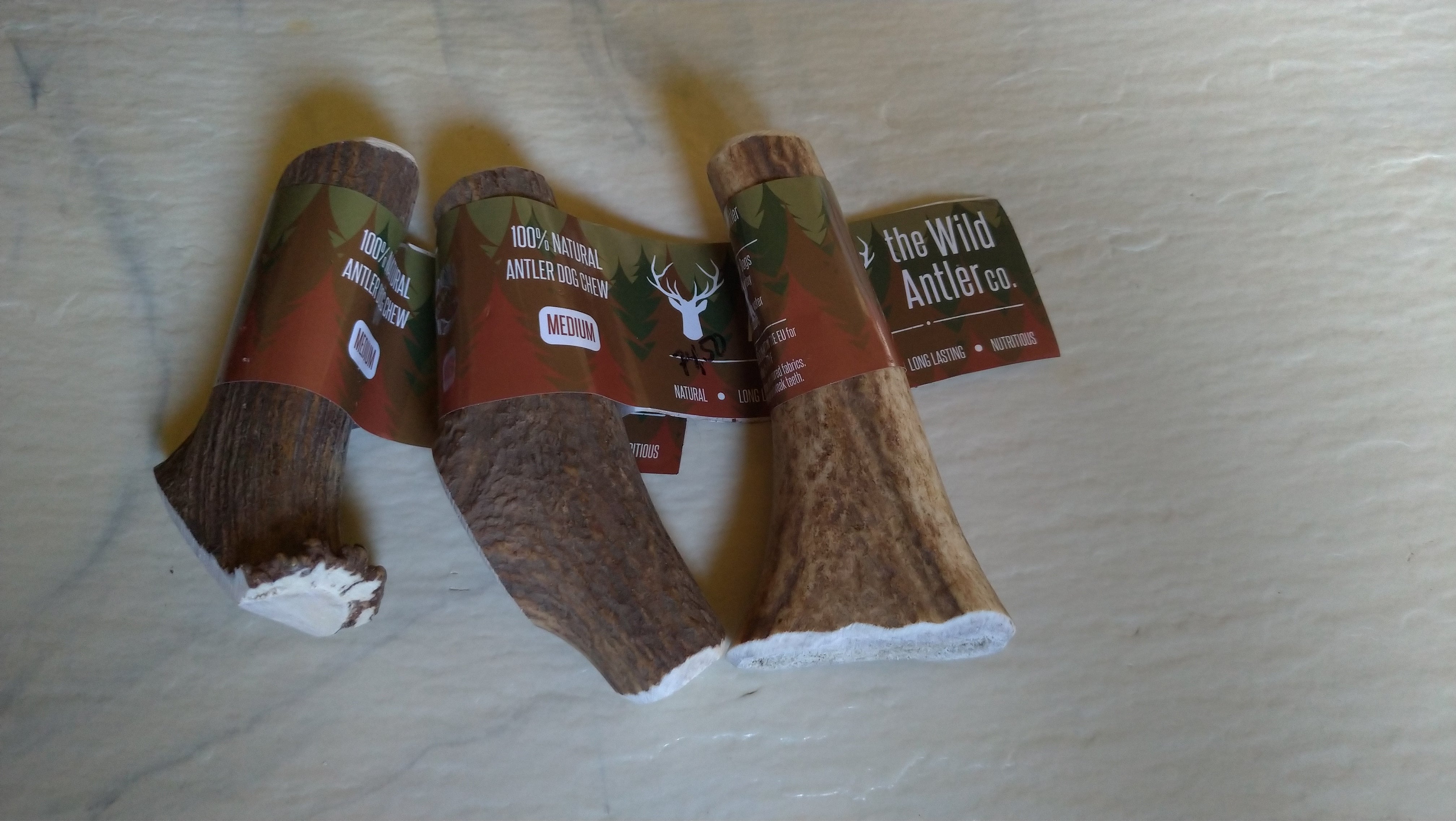 Hjortegevir. Naturligt tyggeben