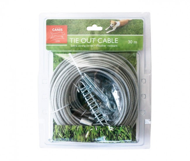 Tie out cable set 30 m